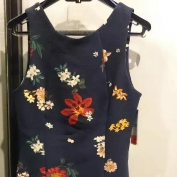 NWT ZARA FLORAL TUBE DRESS - Picture 5 of 6
